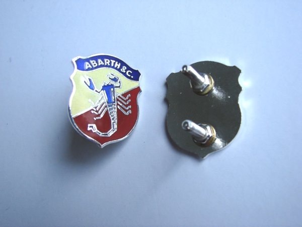 emblem ABARTH - 30 mm enamelled